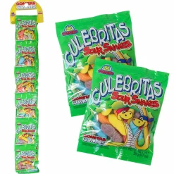 Mini Sour Snakes Gummies (BB August 2025) (24 PACK)