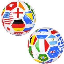 Multi Flag Soccer Ball 9