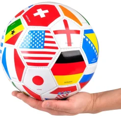 Multi Flag Soccer Ball 9
