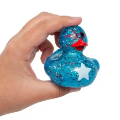 Patriotic Polka Dot USA Rubber Ducky Assortment 2" (DZ)