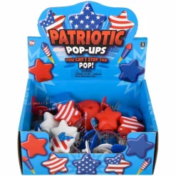 Patriotic Pop-Ups 2.75" (24 PACK)