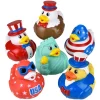 Patriotic Rubber Ducky Assortment 2" (100 PACK)
