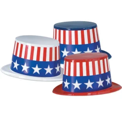 Patriotic Top Hat Assorted (EACH)