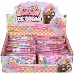 Pick N Pull Fidget Ice Cream Cones 3.75" (20 PACK)