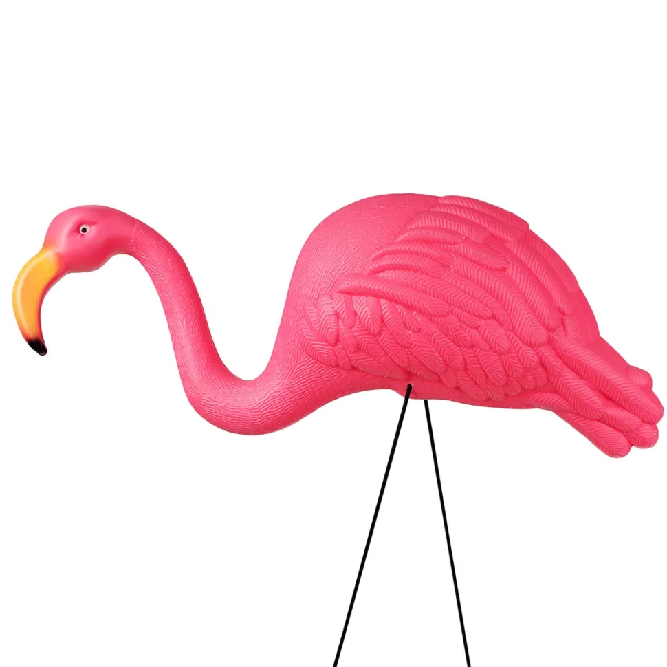 Pink Flamingo Lawn Decorations (2 PACK)