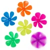 Plastic Blow Spin Flower Assortment 1.75" (144 PACK)