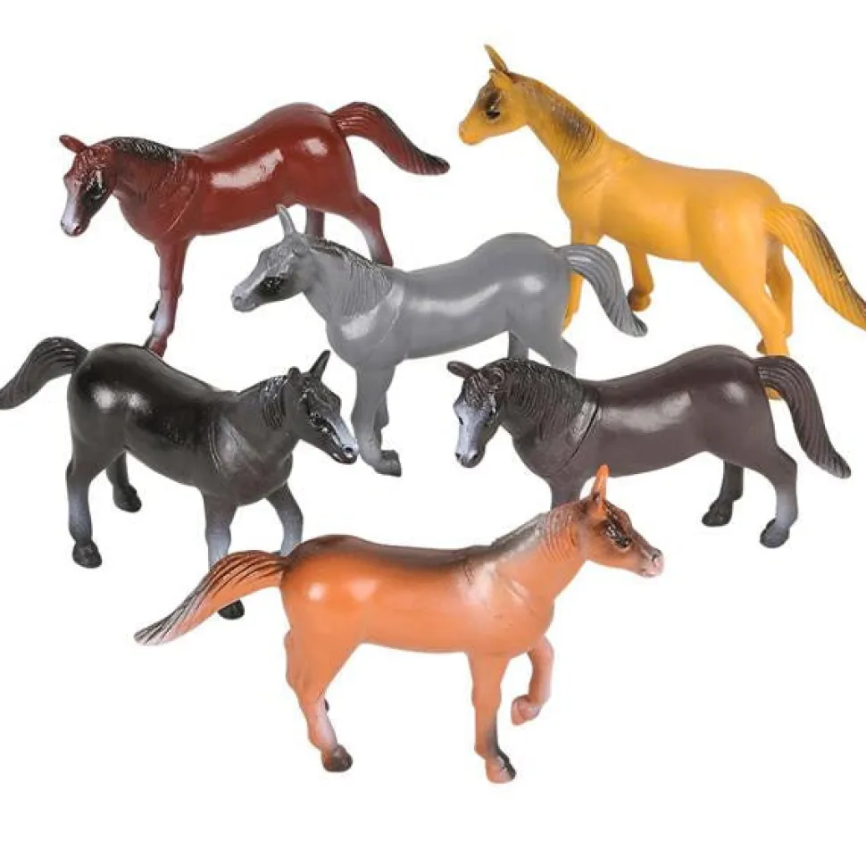 Plastic Horses 4" (DZ)