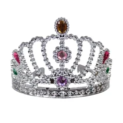 Plastic Jeweled Tiaras 4.5" (DZ)