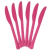 Plastic Knives - Bright Pink (20 PACK)