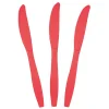 Plastic Knives - Coral (24 PACK)