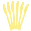 Plastic Knives - Light Yellow (20 PACK)