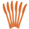 Plastic Knives - Orange (20 PACK)