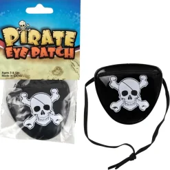 Plastic Pirate Eye Patches 3" (DZ)