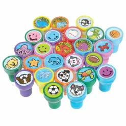 Plastic Stamper Assortment (50 PACK)