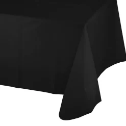 Plastic Table Cover - Black 54" x 108" (EACH)