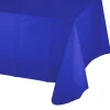 Plastic Table Cover - Bright Blue 54" x 108" (EACH)