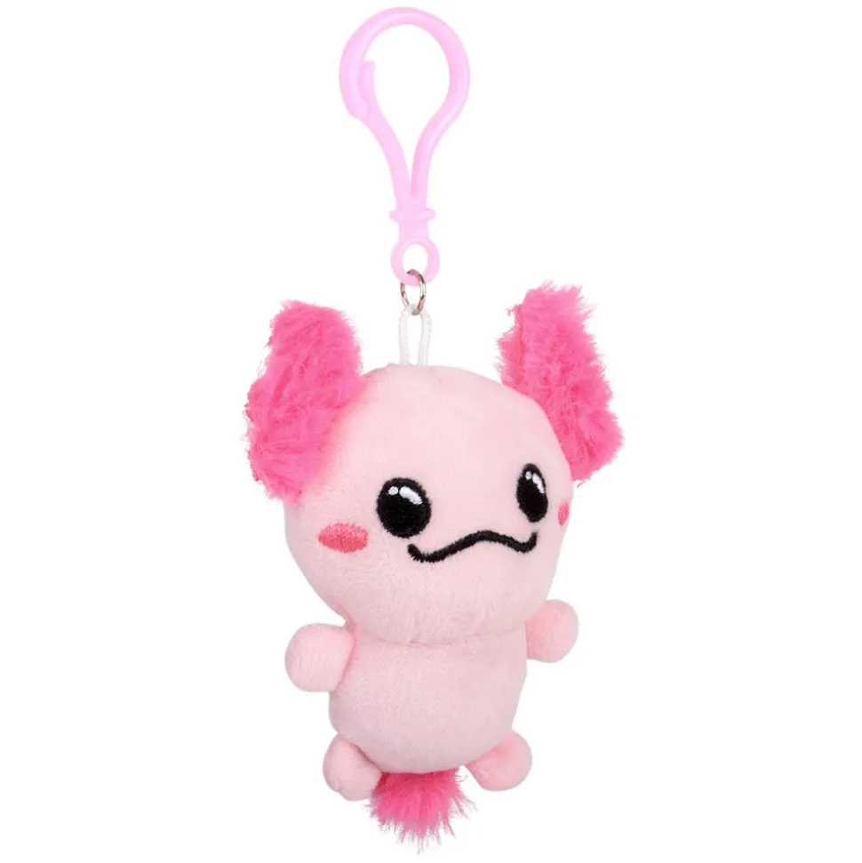 Plush Axolotl Clip On Assortment 3.5" (DZ)