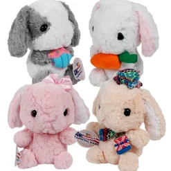 Plush Bunny Assorted 10" (EACH)
