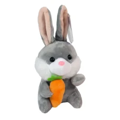 Plush Bunny With Carrot Assortment 6" (DZ)