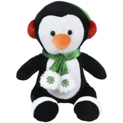 Plush Christmas Character With Scarf Assorted 8
