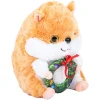 Plush Christmas Hamster Assorted 13" (EACH)