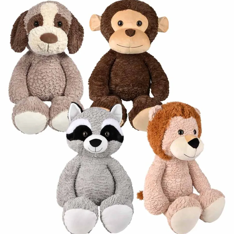 Plush Cross Cut Animal Assorted 36" (EACH)