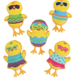 Plush Easter Stuffed Chick Assortment 5.5" (50 PACK)