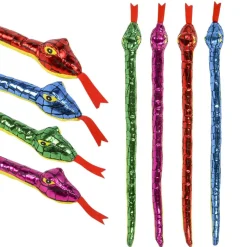 Plush Foil Snake Assortment 15.5" (24 PACK)