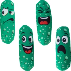 Plush Funny Face Pickle Assortment 5.5" (DZ)
