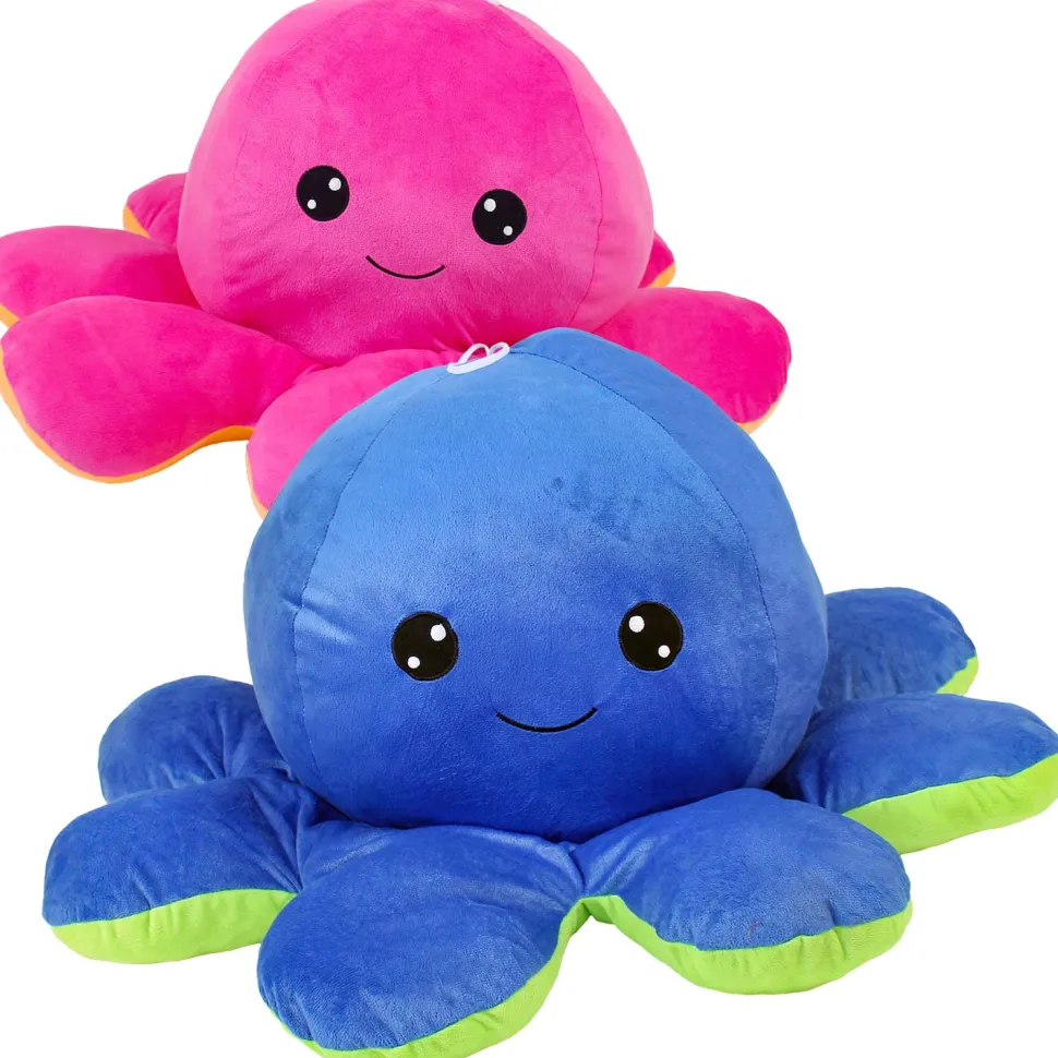 Plush Giant Octopus Assorted 34.5" (EACH)
