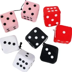 Plush Hanging Dice Assortment 3" (DZ)