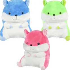 Plush Neon Hamster Assorted 26" (EACH)