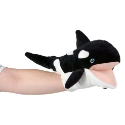 Plush Ocean Safe Orca Puppet 15" (EACH)