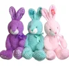 Plush Polka Dot Bunny Assorted 15" (EACH)