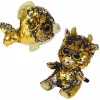 Plush Shiny Sequin Animals Assorted 6" (EACH)