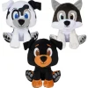 Plush Sitting Dog Assorted 10" (EACH)