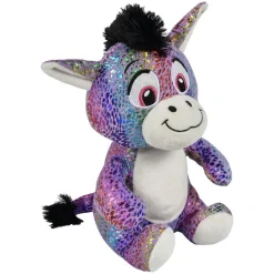 Plush Sparkly Animal Assorted 10
