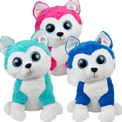 Plush Wild Husky Assorted 28" (EACH)