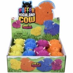 Puffer Highland Cow Assortment 4" (DZ)