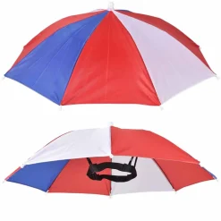 Red White and Blue Umbrella Hat 20" (EACH)