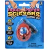Rock Paper Scissors Backpack Clips 2" (DZ)