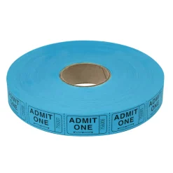 Roll Tickets - Admit One - Blue 2000 Roll (EACH)