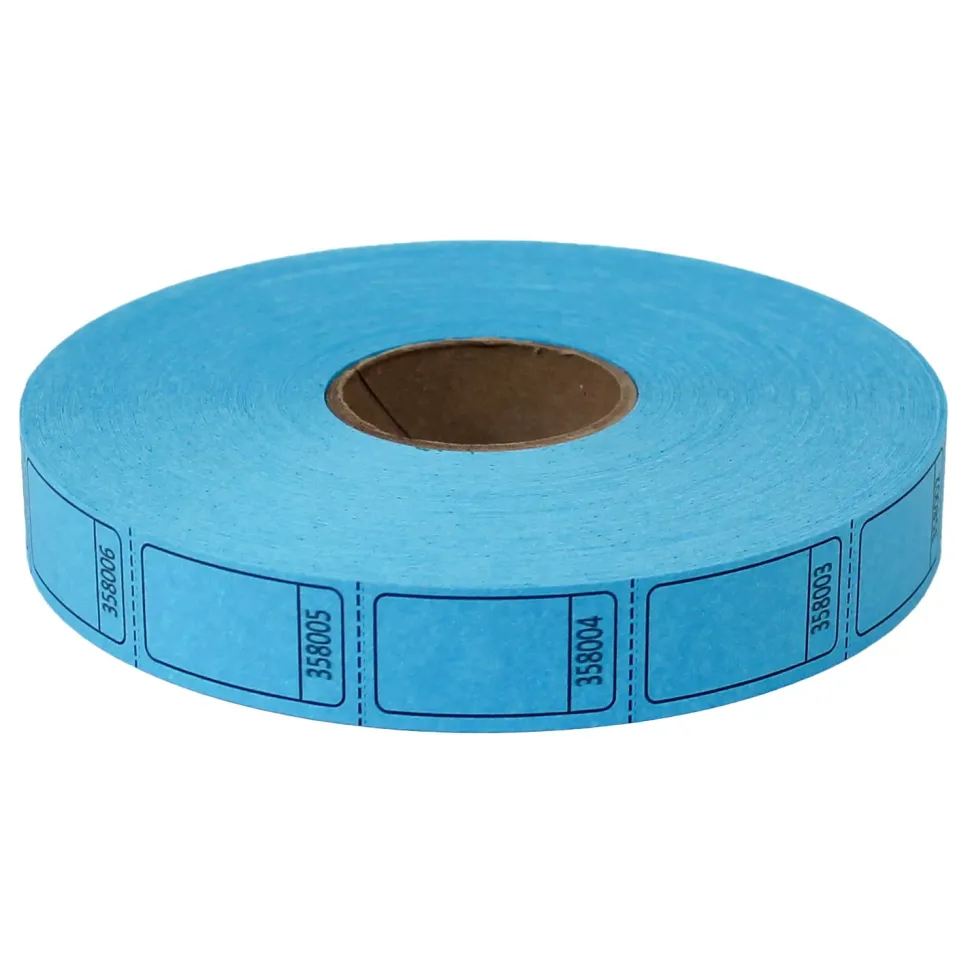 Roll Tickets - Blank - Blue 2000 Roll (EACH)