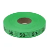Roll Tickets - 50 Cent - Green 2000 Roll (EACH)