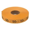 Roll Tickets - 50 Cent - Orange 2000 Roll (EACH)