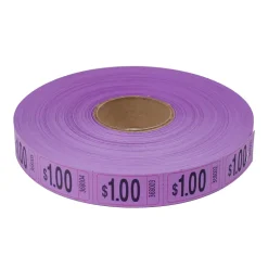 Roll Tickets - Dollar - Purple 2000 Roll (EACH)