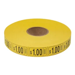 Roll Tickets - Dollar - Yellow 2000 Roll (EACH)
