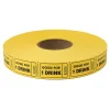Roll Tickets - Drink - Yellow 2000 Roll (EACH)