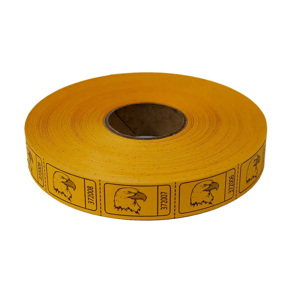 Roll Tickets - Eagle - Orange 2000 Roll (EACH)
