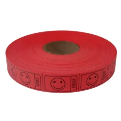 Roll Tickets - Smile - Red 2000 Roll (EACH)